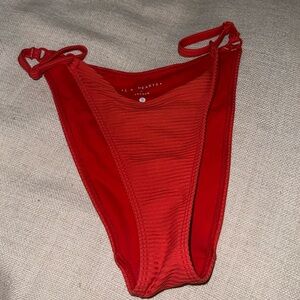 Pacsun red bikini bottoms